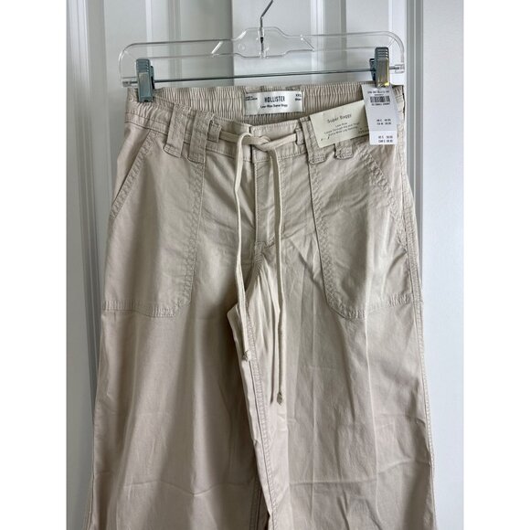 Hollister Low-Rise Super Baggy Extra wide leg Pants size XXS short NEW - Picture 4 of 6